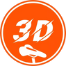 3D Printed Saddle Logo